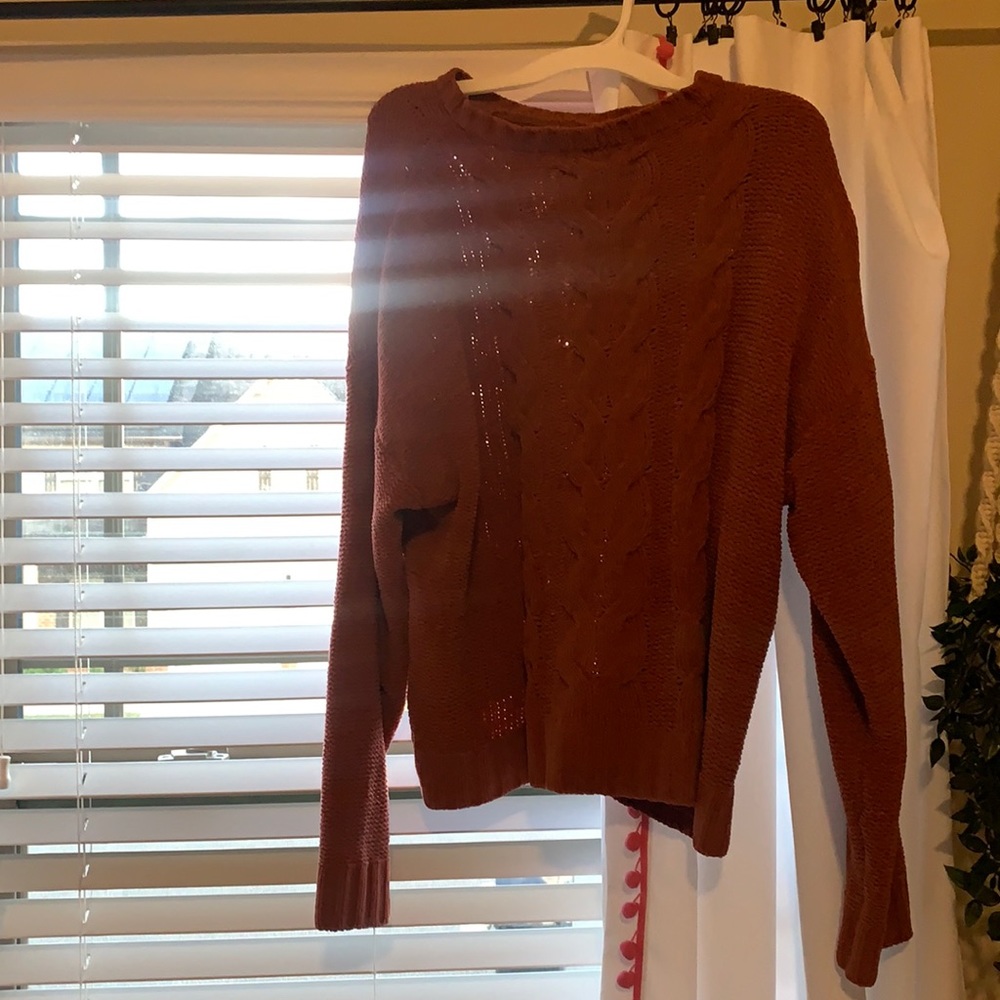 Burnt Orange American Eagle Sweater